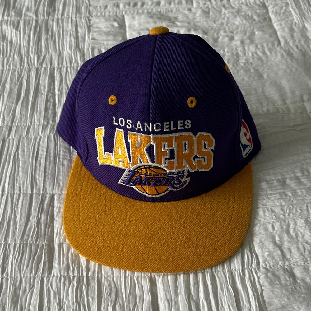 Mitchell & Ness Purple and Gold Cap
